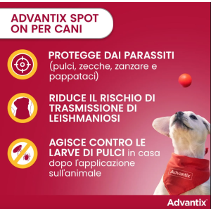 Advantix Cane Spot On fino ai 4 kg 2