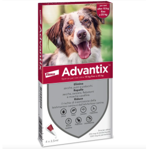advantix antiparassitario per cani