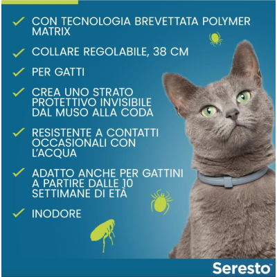 A cosa serve Seresto collare per gatti