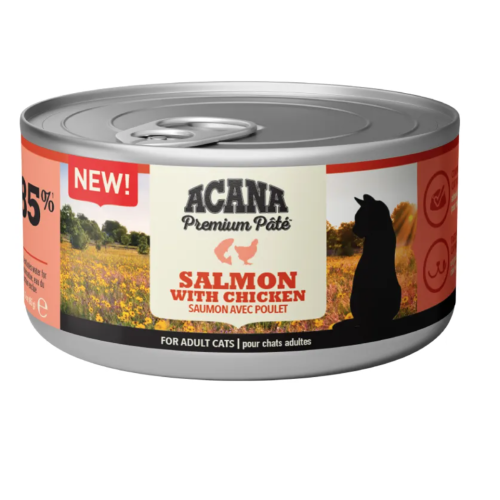 Acana Gatto Premium Paté Adulto Salmone 85 gr