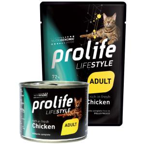 Prolife Gatto Lifestyle Pollo alimento