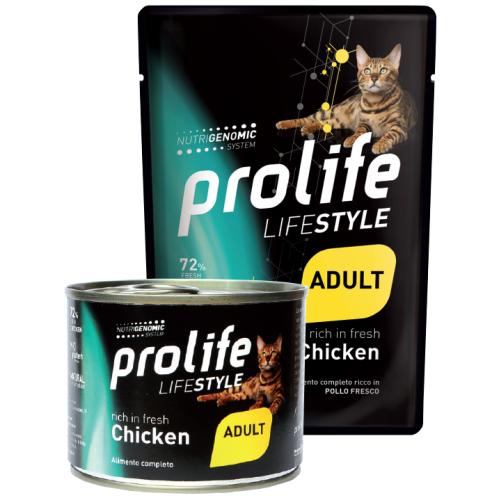Prolife Gatto Lifestyle Pollo alimento