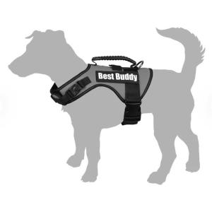 Flamingo Pettorina Cane Best Buddy Uranus Nero pettorina 2