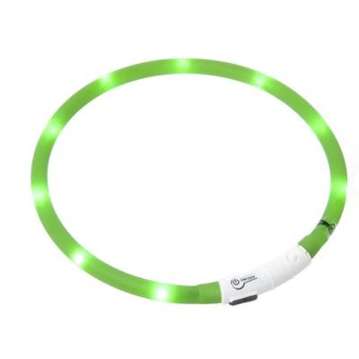 Flamingo Collare Led Cane Verde
