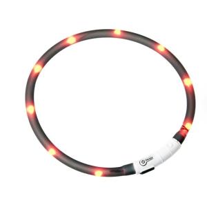 Flamingo Collare Led Cane Nero