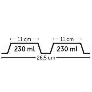 Flamingo Ciotola Doppia 2 x 230 ml 2