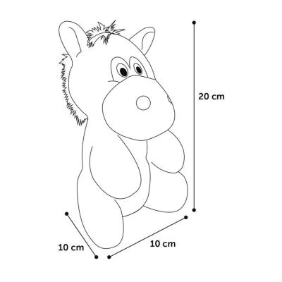 Flamingo Gioco Per Cane Henry Asino 20 Cm