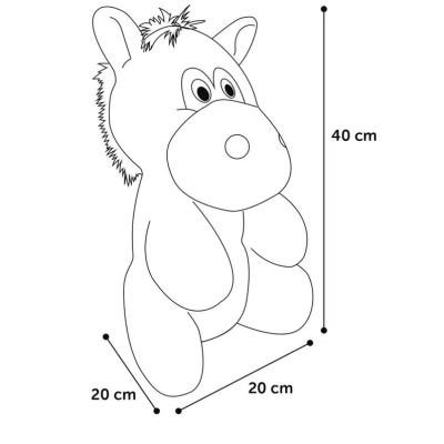 Flamingo Gioco Per Cane Henry Asino 40 Cm