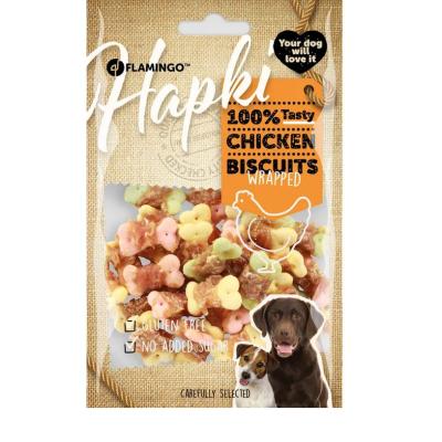 Flamingo Snack Per Cane Biscotti Con Pollo 85 Gr