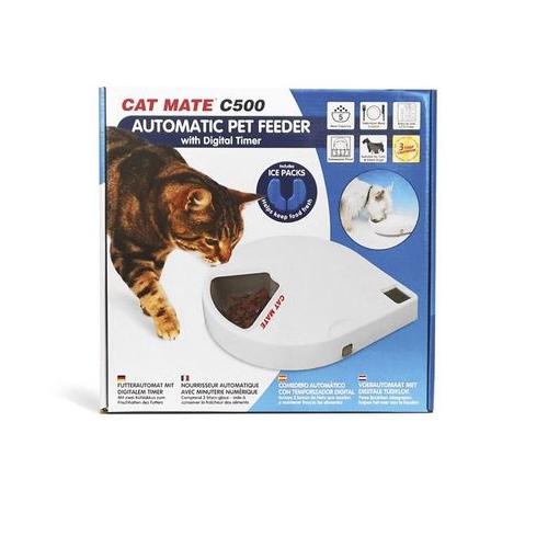 Distributore automatico crocchette per gatti
