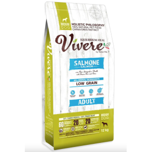 Vivere Cane Adulto Low Grain Medium Salmone 3kg 2
