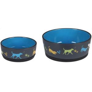 Flamingo Ciotola In Ceramica Antiscivolo Cori 1,5 lt 2