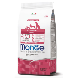 Crocchette monge superpremium monoprotein manzo 2,5kg