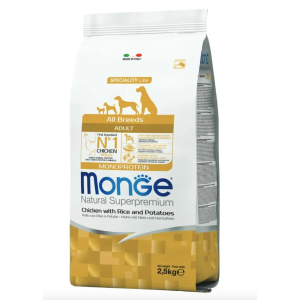 Monge natural superpremium all breeds pollo 2.5kg