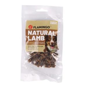 Flamingo Snack Per Cane Cubetti Naturali Agnello 80 Gr