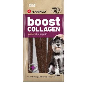 Flamingo Snack Boost Salsiccia Insetti e Collagene