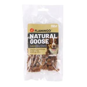 Flamingo Snack Per Cane Cubetti Naturali Oca 80 Gr