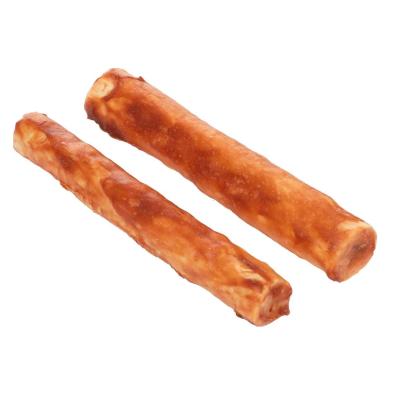 Flamingo Snack Per Cane Boost Bastone Salmone e Collagene 2pz 12,5 cm