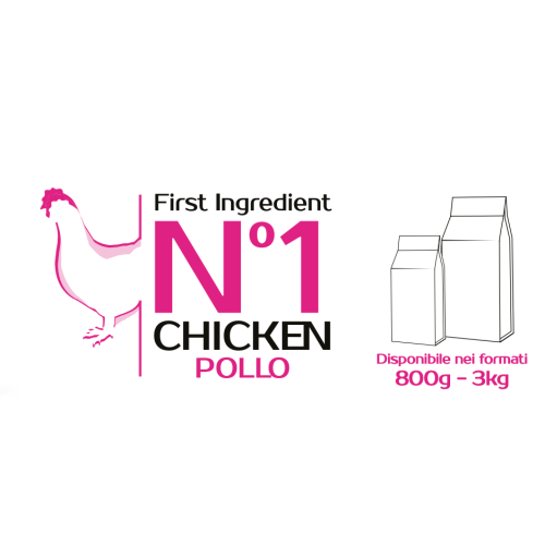 Primo ingrediente pollo monge superpremium cane taglia mini