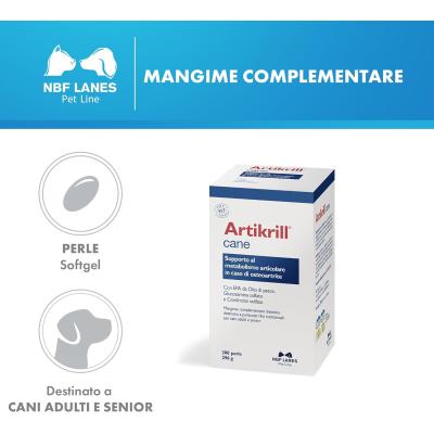 Artikrill Cane alimento complementare