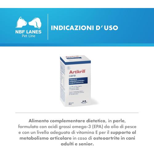 Artikrill Cane utilizzo