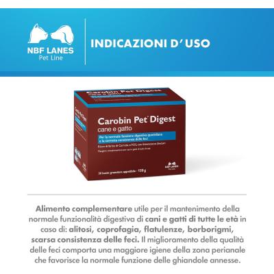 Carobin Pet Digest Bustine utilizzo