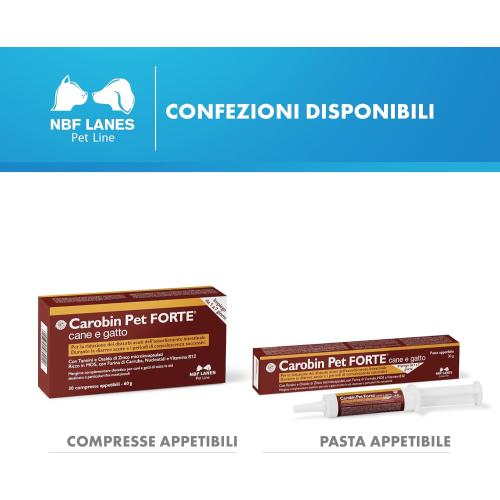 Carobin Pet Forte Pasta confezione