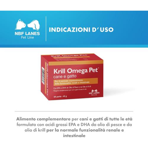 Krill Omega Pet Perle utilizzo