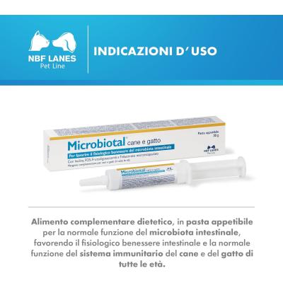Pasta Microbiotal gatto e cane utilizzo