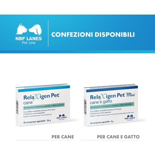 Relaxigen Pet Cane confezioni