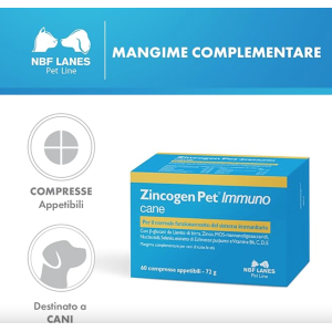 Zincogen Pet immuno cane compresse 2