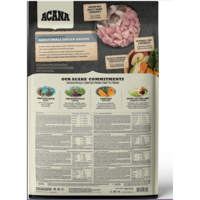 retro Acana Cane Adulto Small Breed 2 Kg