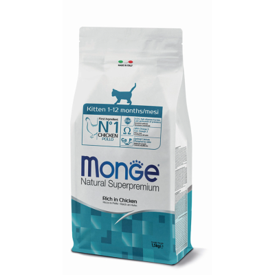 Monge natural superpremium kitten pollo