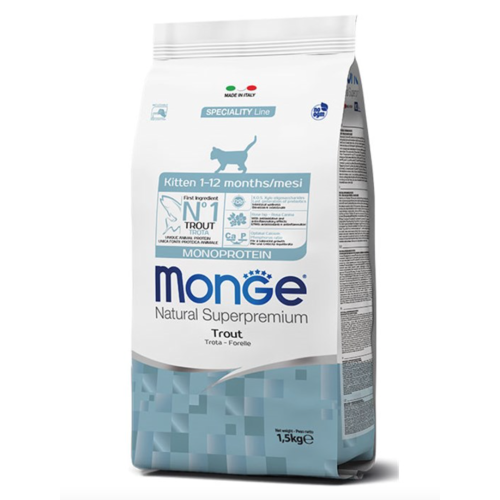 Monge Kitten Natural Superpremium Trota