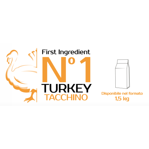 ingredienti Monge Gatto Natural Superpremium Light Adulto Tacchino 1,5 Kg