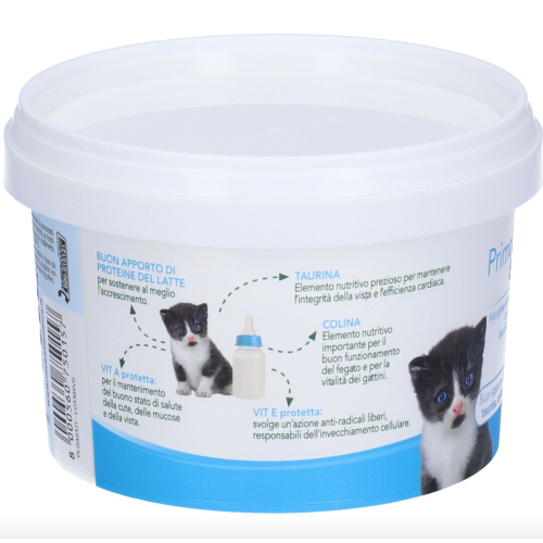Apporti nutrizionali primo latte gattino