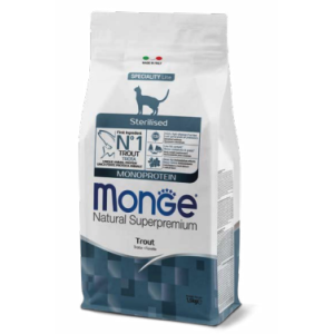 Monge Gatto Natural Superpremium  Adulto SterilizzatoTrota