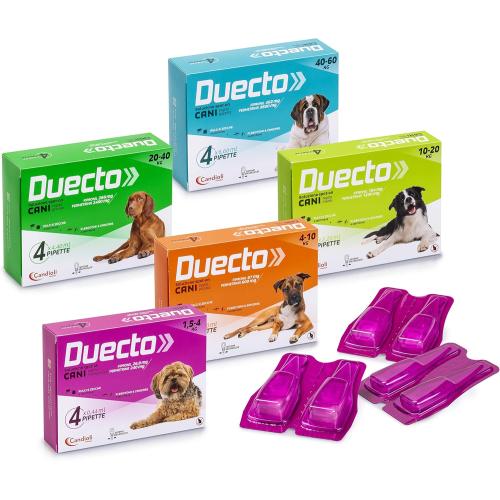 Duecto Cane Spot-On Cf.(4 Pipette) 10-20 Kg