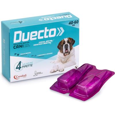 Duecto Cane Spot-On Cf.(4 Pipette) 40-60 Kg