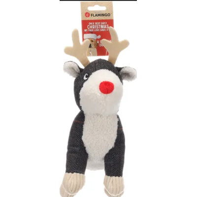 Flamingo XMAS Cane gioco peluche "ARACELI" RENNA