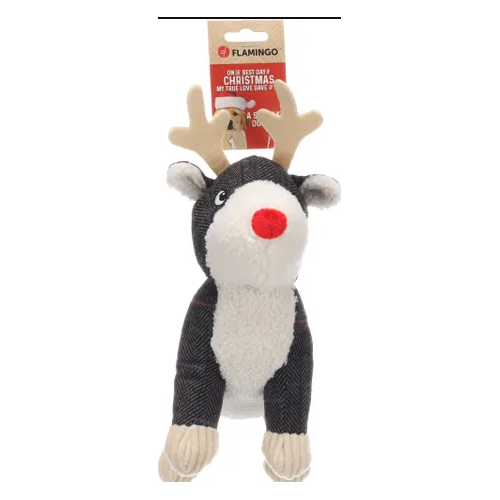 Flamingo XMAS Cane gioco peluche "ARACELI" RENNA