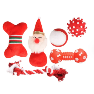 Flamingo XMAS Cane Calza regalo 2