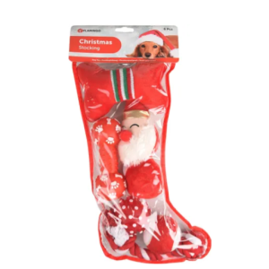 Flamingo XMAS Cane Calza regalo