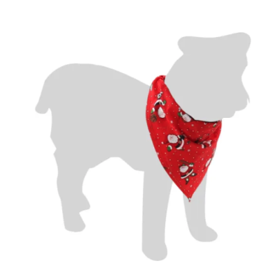 Flamingo XMAS Bandana per cani 60x31cm