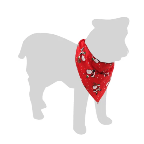 Flamingo XMAS Bandana per cani 60x31cm