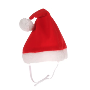 Flamingo XMAS Cappellino da babbo natale per cani