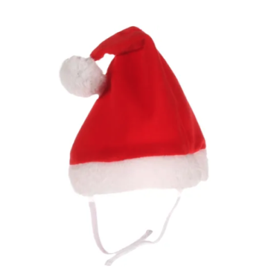 Flamingo XMAS Cappellino da babbo natale per cani