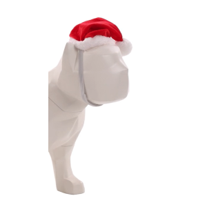 Flamingo XMAS Cappellino da babbo natale per cani 2