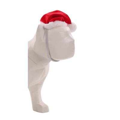 Flamingo XMAS Cappellino da babbo natale per cani