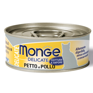 MONGE DELICATE GATTO LATTINA POLLO